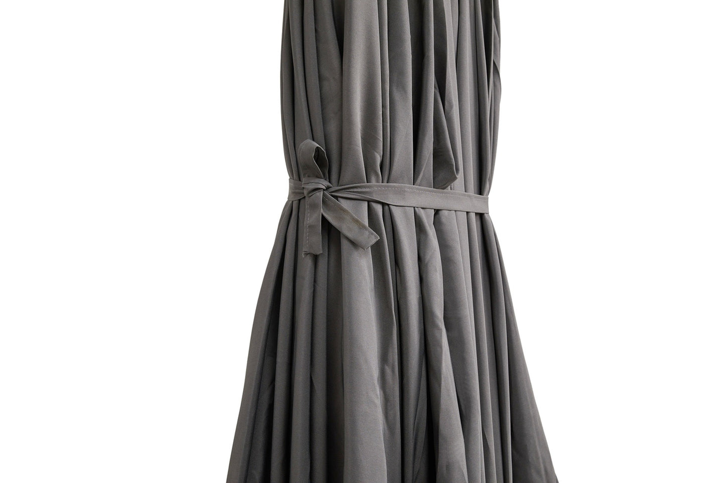 Lifa Garden Doppel Sonnenschirm 450x265x240 cm Anthrazit mit Abdeckung UV50+