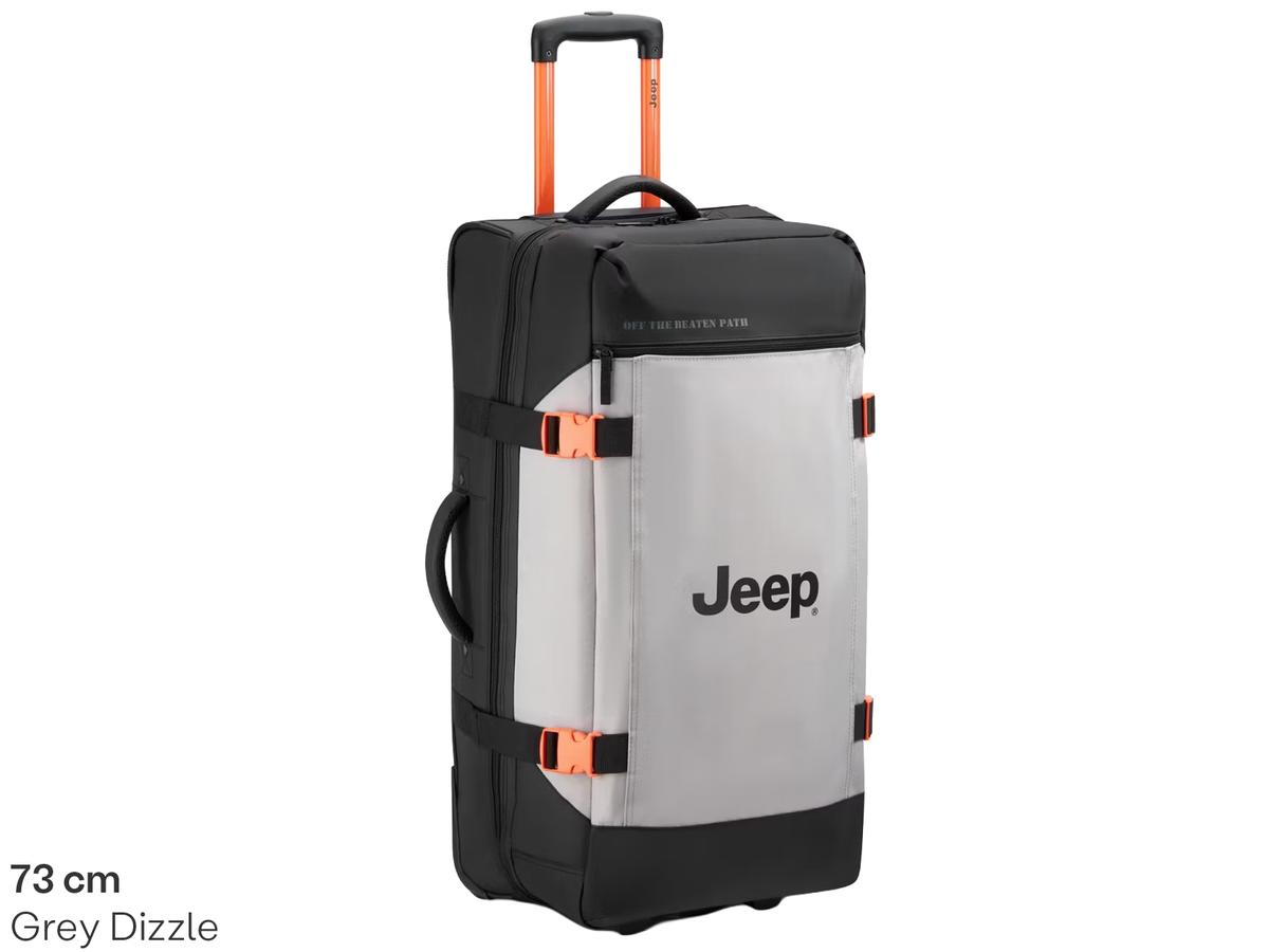 Jeep Duffle Bag – Trolley-Reisetasche – Größe M 73 cm – Schwarz