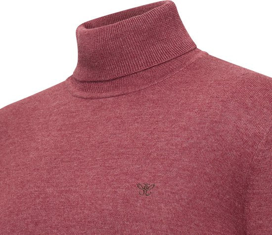 Cappuccino Italia – Herrenpullover „Trento“ – Rot – Größe XL