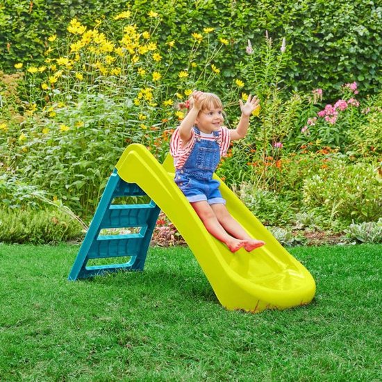 Palplay Rutsche faltbar 4ft Zitrone/Blau