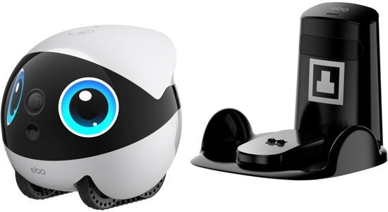 Enabot Air 2 Plus – Intelligenter Begleitroboter – 3K-HD-Kamera – Doppelte Kommunikation – Weiß