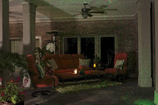 Star Shower Motion – bewegliches Laserlichtsystem mit Sensor