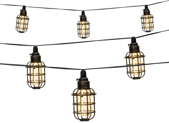 Gartenbeleuchtung Girlande - 3,8 m - Solar - Warm White LEDs