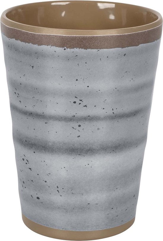 Bo-Camp – Becher – Halo – Grau – 4 Stück