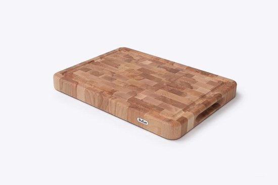 Butler - Schneidebrett - Rotbuchenholz - Mit Saftrinne - 40 x 30 x 4 cm