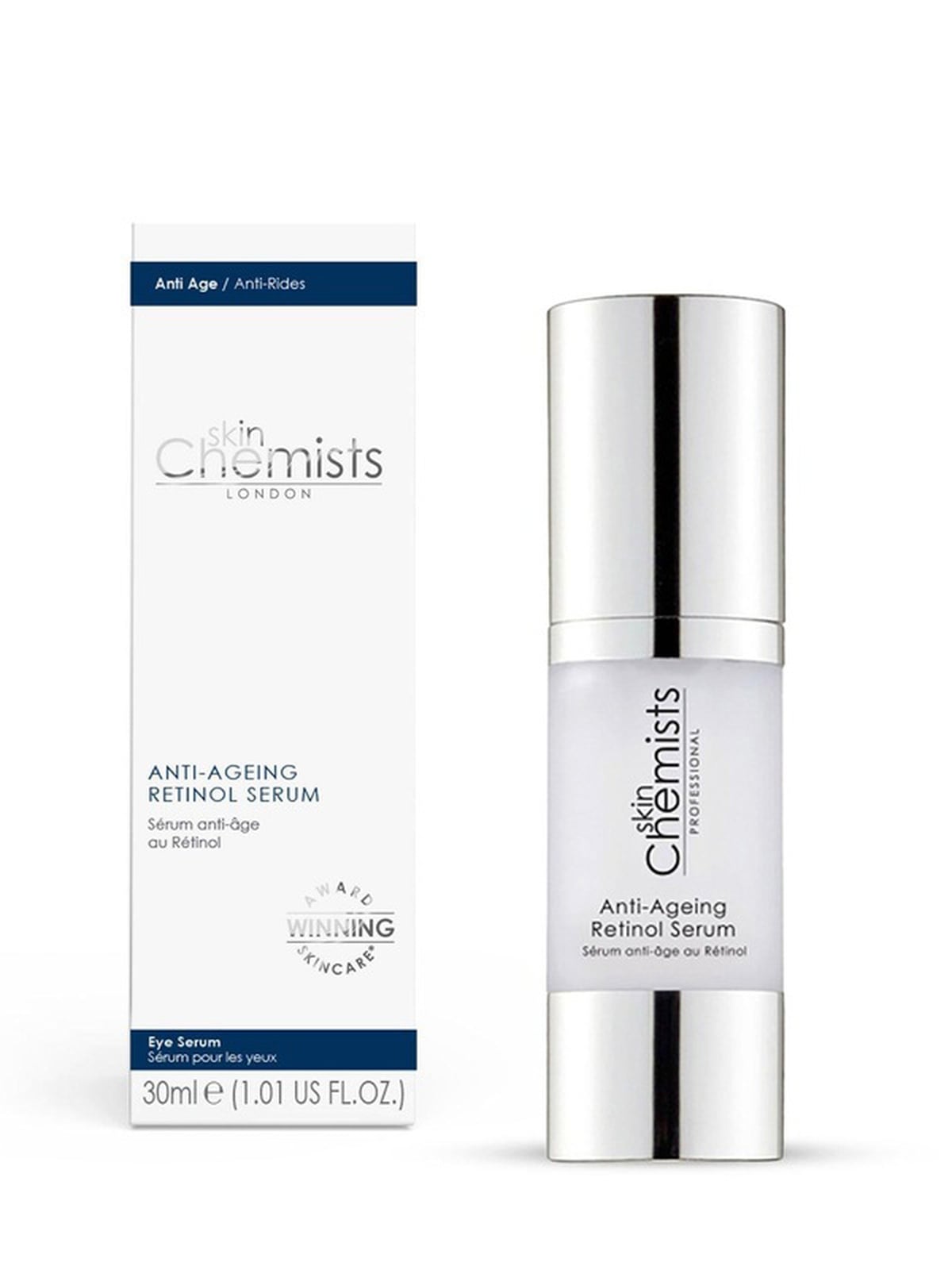 Bio- & botanisches Gesichtsserum mit Retinol und Bakuchiol für reife Haut – 30 ml