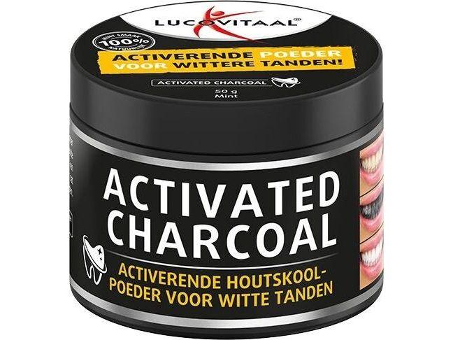 Lucovitaal Aktivkohlepulver – 3 x 50 Gramm – Schwarz