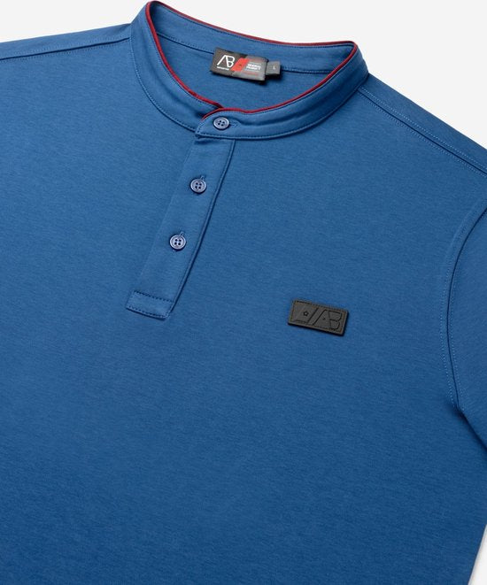 AB Lifestyle - Tokyo Polo | Navy Peony - Herren - Größe: XS