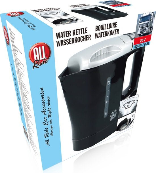 All Ride Truck Wasserkocher - 24 Volt - 0,8 Liter - Soft Touch
