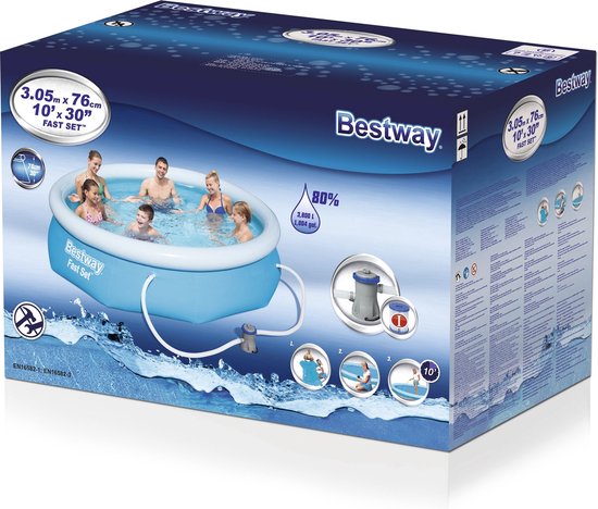 Bestway Fast Set Pool (Ø305 x 76 cm)