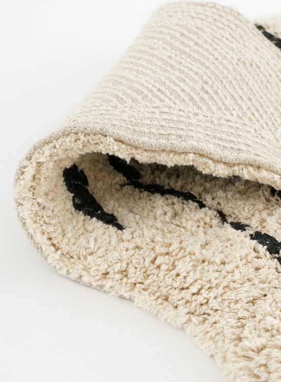 In The Mood - Vorleger Zebra - 180 x 120 cm - Kinderzimmer - Schwarz, Weiß