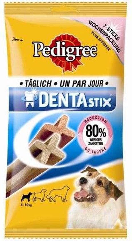 Pedigree Dentastix Mini für Hunde – Zahnpflegender Hundesnack – 7 Stück