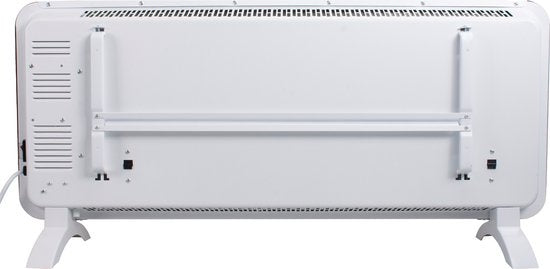 FlinQ Smart Panel Heater mit WiFi - Elektrische Heizung - Heizpaneel - Elektrische Heizung - Konvektorheizung - Tragbare Heizung - 2000W - Weiß
