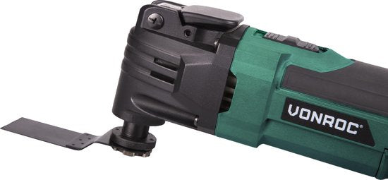 VONROC Multitool - Oszillierend - 300W - Inkl. Zubehör & Aufbewahrungstasche