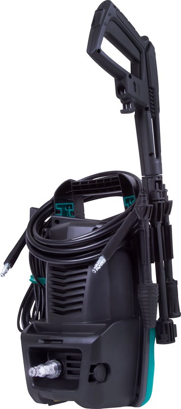 VONROC V14C-1 Hochdruckreiniger - 1400W - 110 bar - 390 l/h - Kompakt - Inkl. 5m Schlauch, Düsen und Zubehör