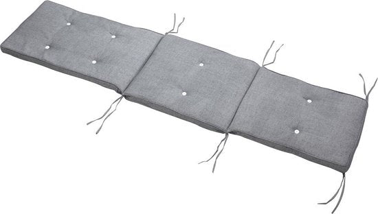 Detex Garten Kissen Lounger Atmungsaktive Kissen - Grau melange