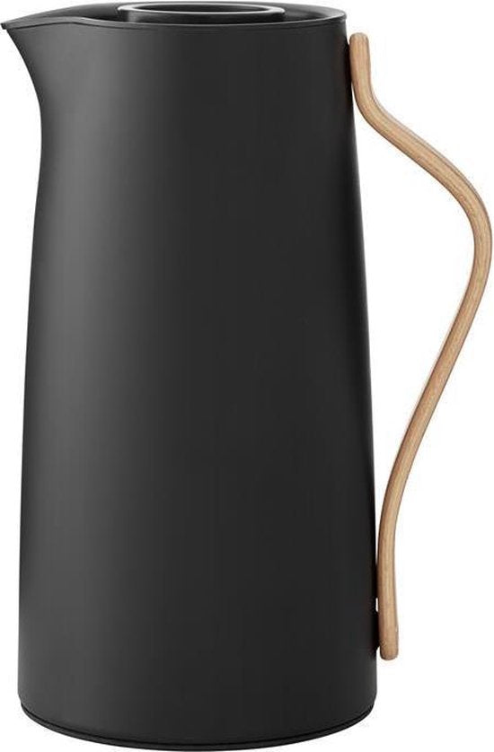 Stelton – Emma Thermoskanne – Kaffee – 1,2 Liter – Mattschwarz