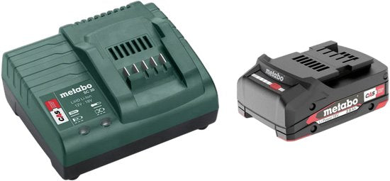 Metabo 18V Akku-Basis-Set | 2,0 Ah Akku | SC30 Ladegerät
