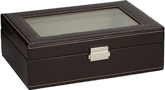 Deluxa Gläseraufbewahrungsbox - Aufbewahrungsbox - Aufbewahrungsschrank - 6 Gläser