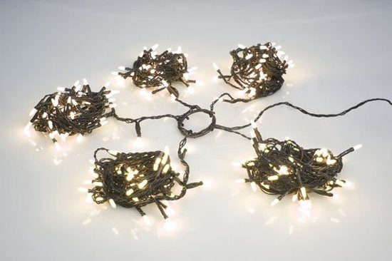 Speed Light LED - 280 LEDS - Weiß - Grünes Kabel - Modulator - 24 V (für Bäume bis zu 210cm)