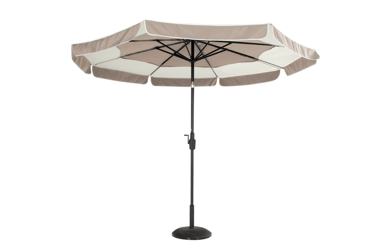 Hartman Tubb Sonnenschirm Ø 300 cm – Sandfarben – Mit Pendel – Flexibel verstellbar – UPF 50+
