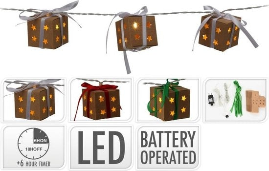 LED-Girlande - DIY-Geschenk - 10LED
