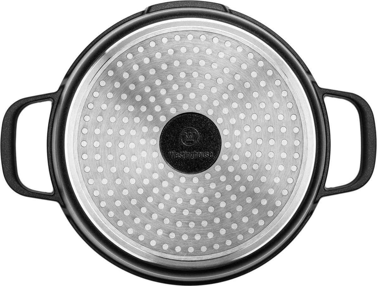 Westinghouse Performance Series Kasserolle - Sauteuse - Backofen geeignet - 32 cm - Schwarz