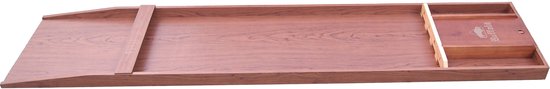 Buffalo Shuffleboard „Big Numbers“ – 200 cm – inkl. 30 Scheiben & Schiebedeckel