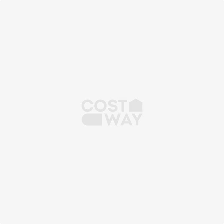 Coast Teleskopmarkise Sonnenschutz mit Kurbel Wasserdichtes Sonnensegel 250 x 120 cm grau