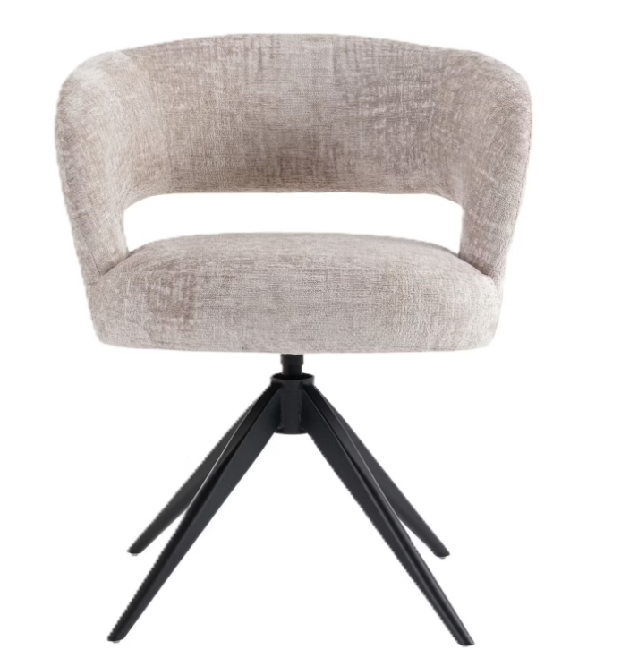 Criks Design Coco Esszimmerstuhl - beige - 62x61x77 cm - 2 Stück