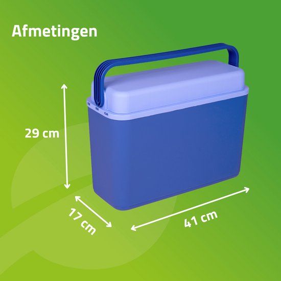 Bo-Camp - Autokühlbox - Arktis - Blau - Polyethylen - 12 Liter