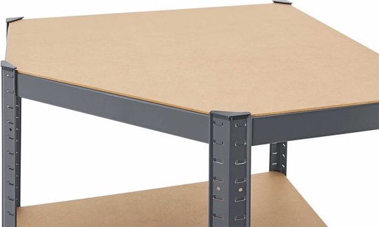 Regal / Lagerregal - Ecke Easy - 160 x 75 x 75cm