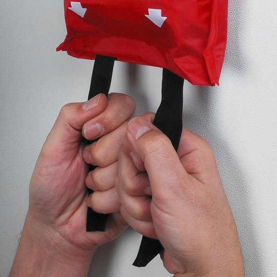 Smartwares 10.014.60 - Feuerlöschdecke Startfeuer - 1x1 Meter - Schnell zu verwenden - Inklusive Aufhängeöse