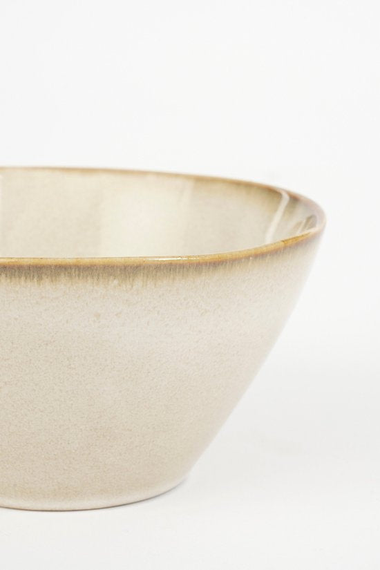 Mica Decorations Racco Geschirrset, 16-teilig – für 4 Personen – Steingut – Beige