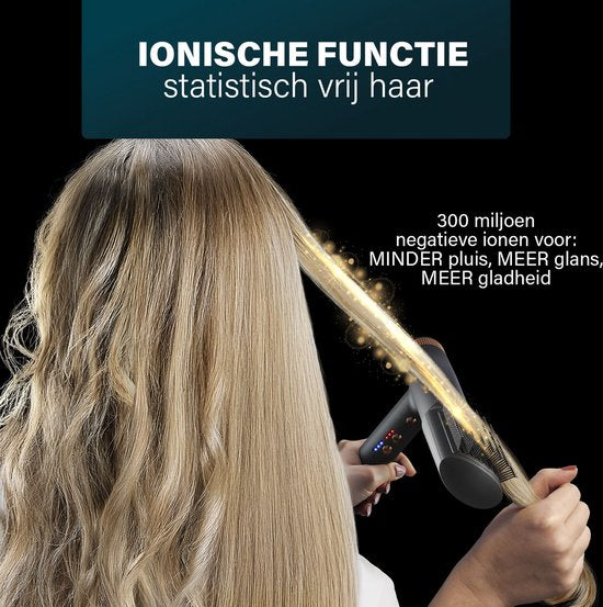 Princess Airstyler Pro 529205 - 7 in 1 - 2000 Watt - 1,8m Kabel - BLDC Motor - Luxus-Aufbewahrungstasche - Wärmehandschuh - Multi Styler - Haarwickel - Haarglätter - Haartrockner - Wärmebürste - Föhnbürste - Lockenbürste und Stylingbürste