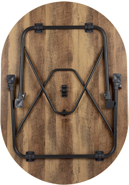 Bo-Camp Tisch - Feder - Oval - 130x90 cm