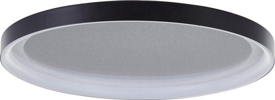 Brilliant Quito - Deckenleuchte - LED 30W - 42cm - Schwarzes Design - Glitzereffekt - 3-stufig dimmbar