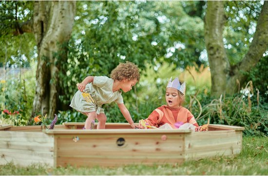 Sandkasten Pflaume mega Holz