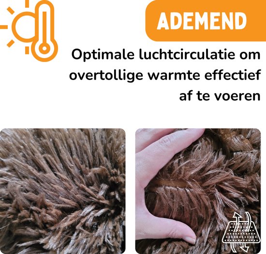 By Cee Cee Original Hundedeckenbank - Hundedeckenbank - Hundekorb - Premium - komplett abnehmbar - Braun - Größe L - 120x90