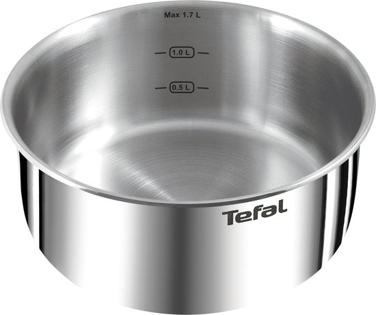 Tefal Ingenio Emotion ON Pfannenset - 20-teilig - Für alle Wärmequellen geeignet - Pfannenset Induktion - Edelstahl - PFOA frei