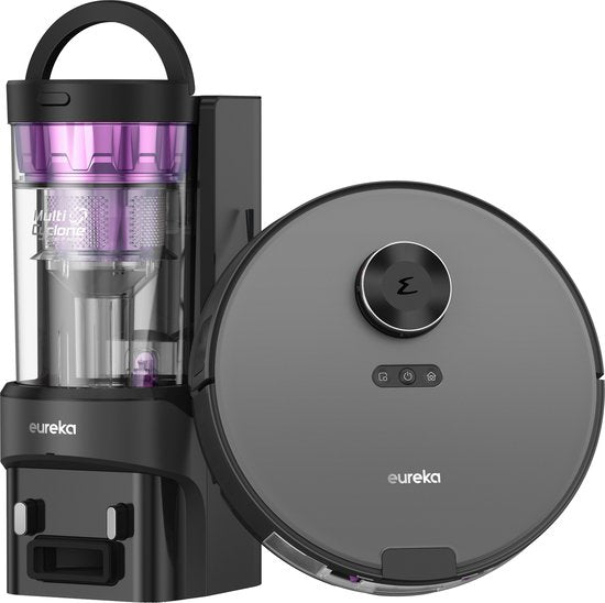 Eureka E20 plus Black – Staubsaugerroboter mit Wischfunktion