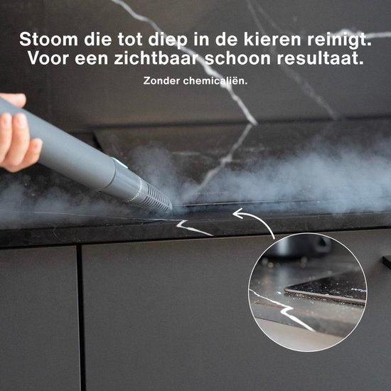Achaté Dampfreiniger PRO - Leistungsstarker Reiniger für Teppiche, Böden und Flecken - tötet 99,9% der Bakterien