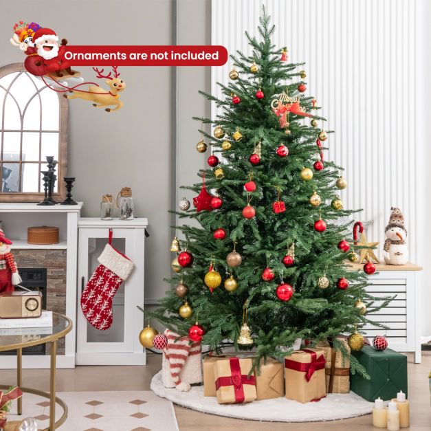 Küste Weihnachtsbaum 183 cm - Grün - 788 Zweigspitzen - 280 LED - Pop-Up Design