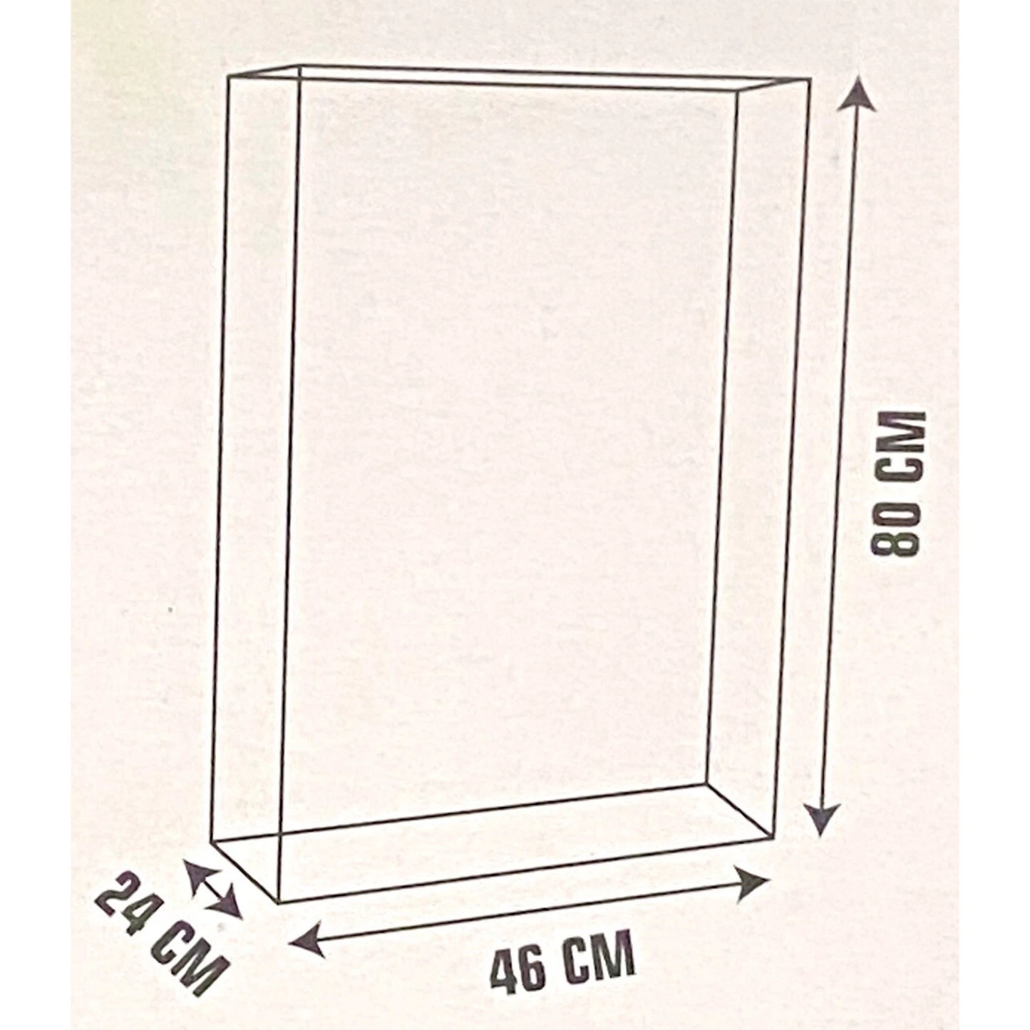 Koopman Kweekkas Mini Gewächshaus – 46 × 24 × 80 cm – Metallrahmen – Für Balkon & Garten – Grün