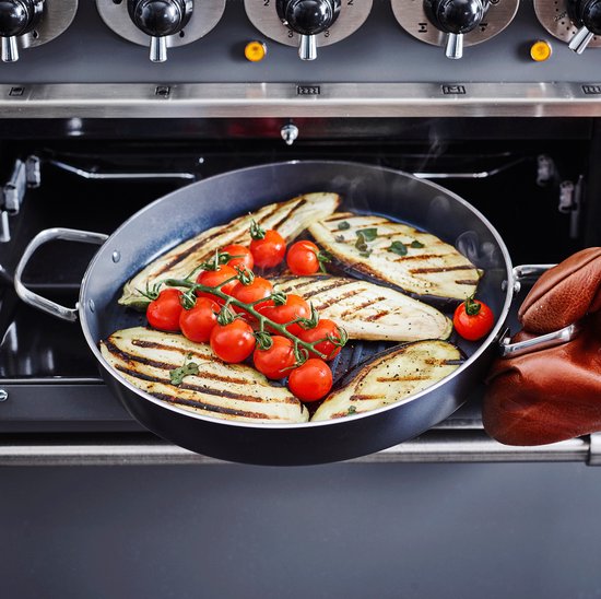 GreenPan Essentials runde Grillpfanne 28 cm