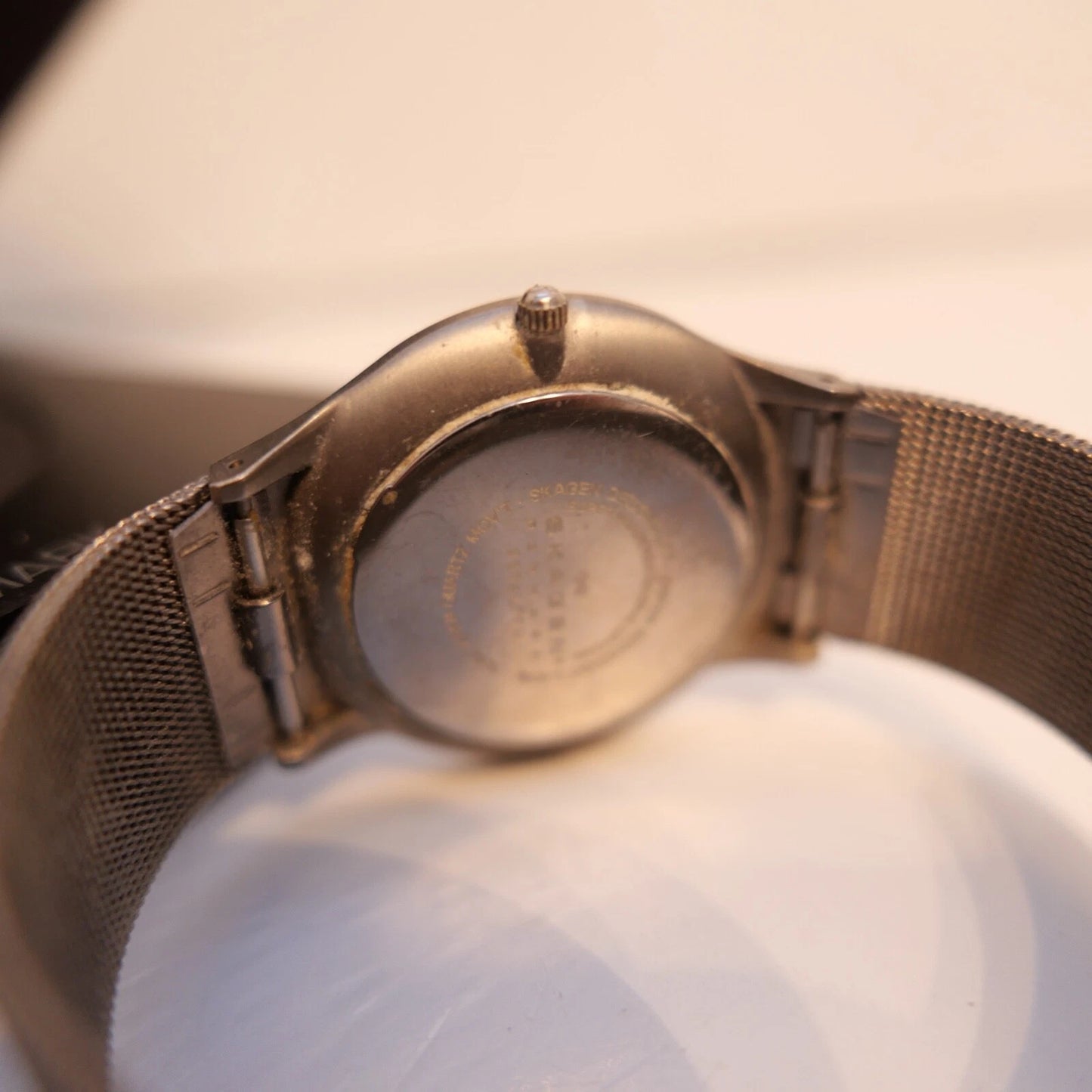 Skagen Herrenuhr Sundby – Ultraslim – Titan – 34 mm – Grau