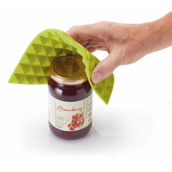 Colourworks Brights Silikonuntersetzer 16cm Quadratisch - rot