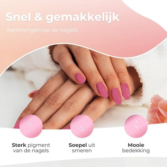 Moods Gellac 6-teiliges Set - Gel-Nagellack - 8ML - Secret Dreams - Gellac - Nägel - Gel Polish Starter Pack - Chic Colours