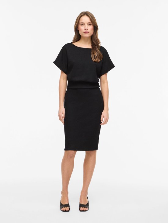VILA Maxikleid VIRAFFI mit kurzen Ärmeln