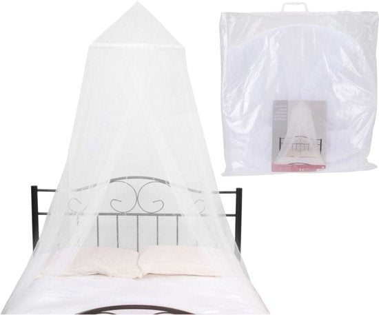 Orange85 Moskitonetz 60x250x1000 cm - 2 Pers. - Moskitonetz - Polyester - Weiß